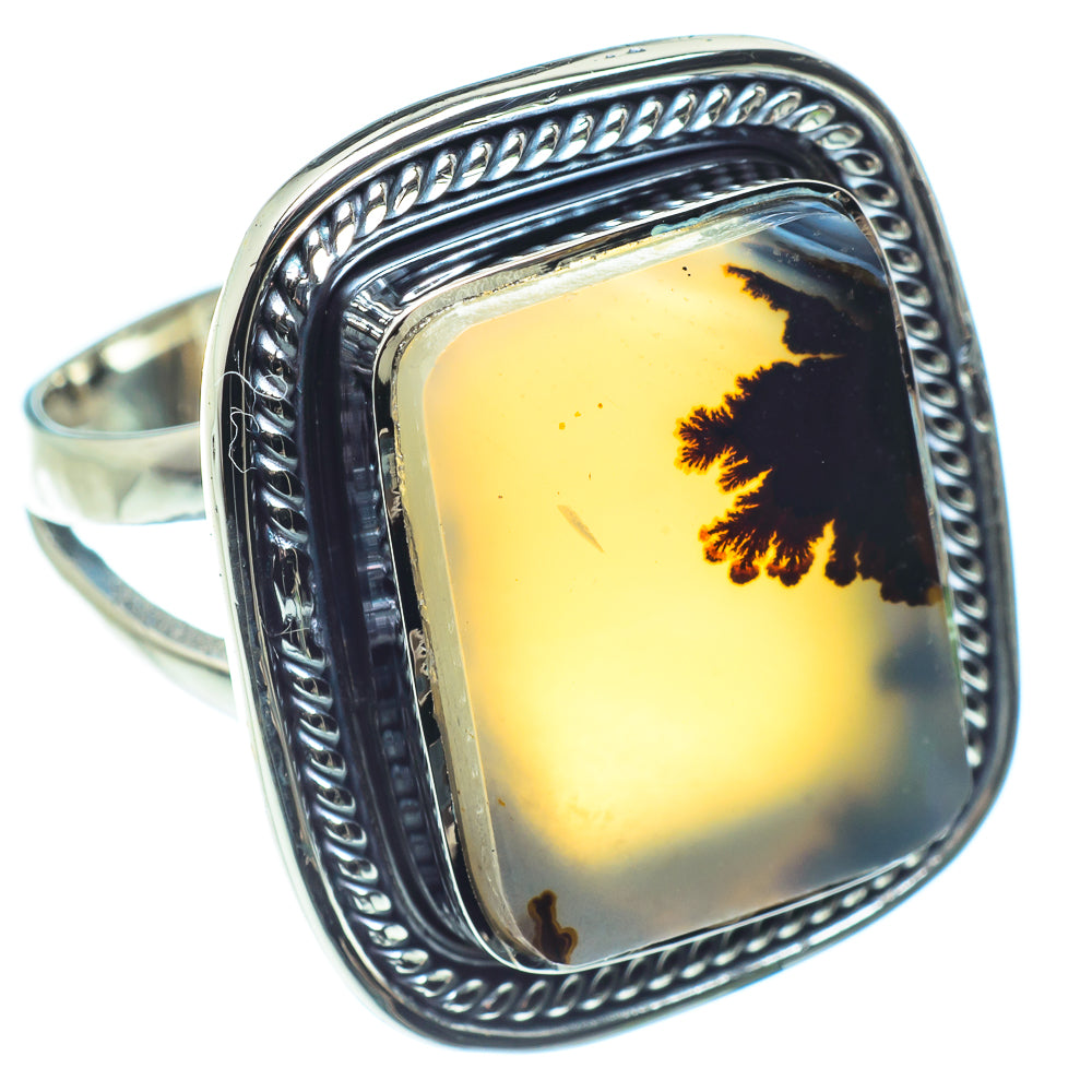 Montana Agate Rings handcrafted by Anasilvercos - RING58842