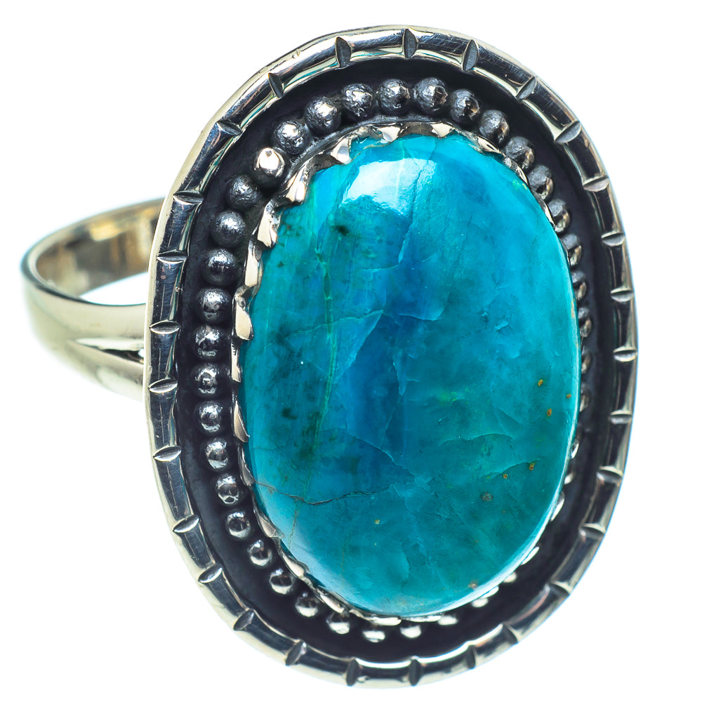Chrysocolla Rings handcrafted by Anasilvercos - RING58850