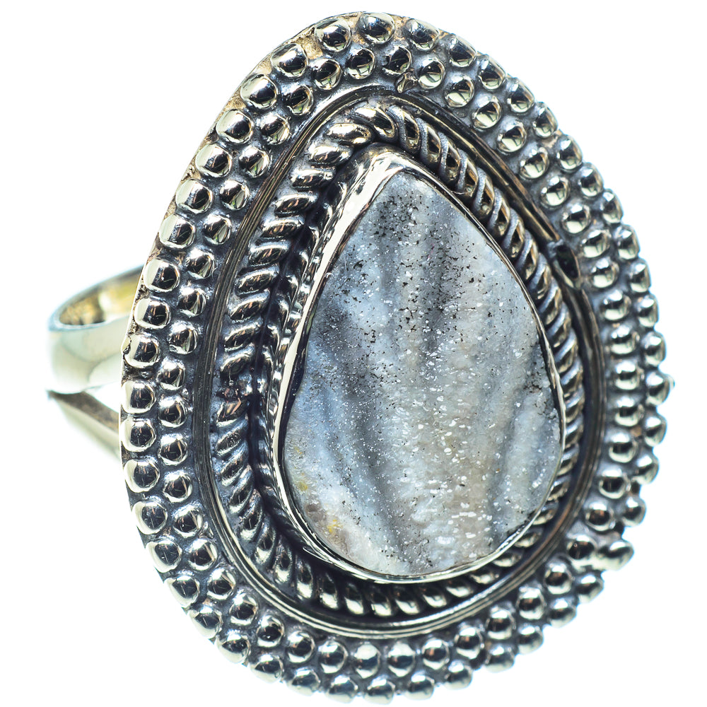 Desert Druzy Rings handcrafted by Anasilvercos - RING58856 - Photo 2