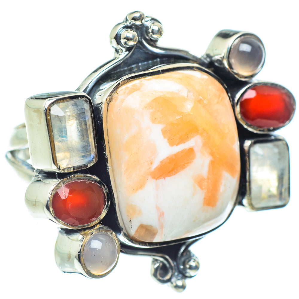 Scolecite Rings handcrafted by Anasilvercos - RING58868