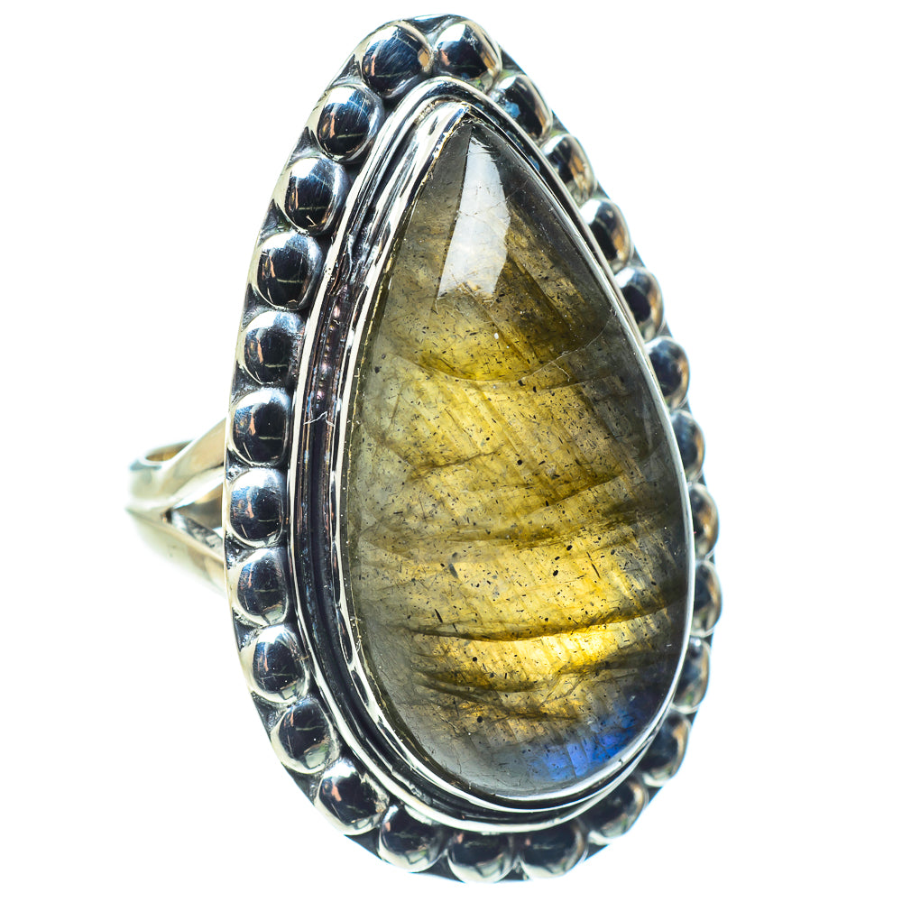 Labradorite Rings handcrafted by Anasilvercos - RING58902