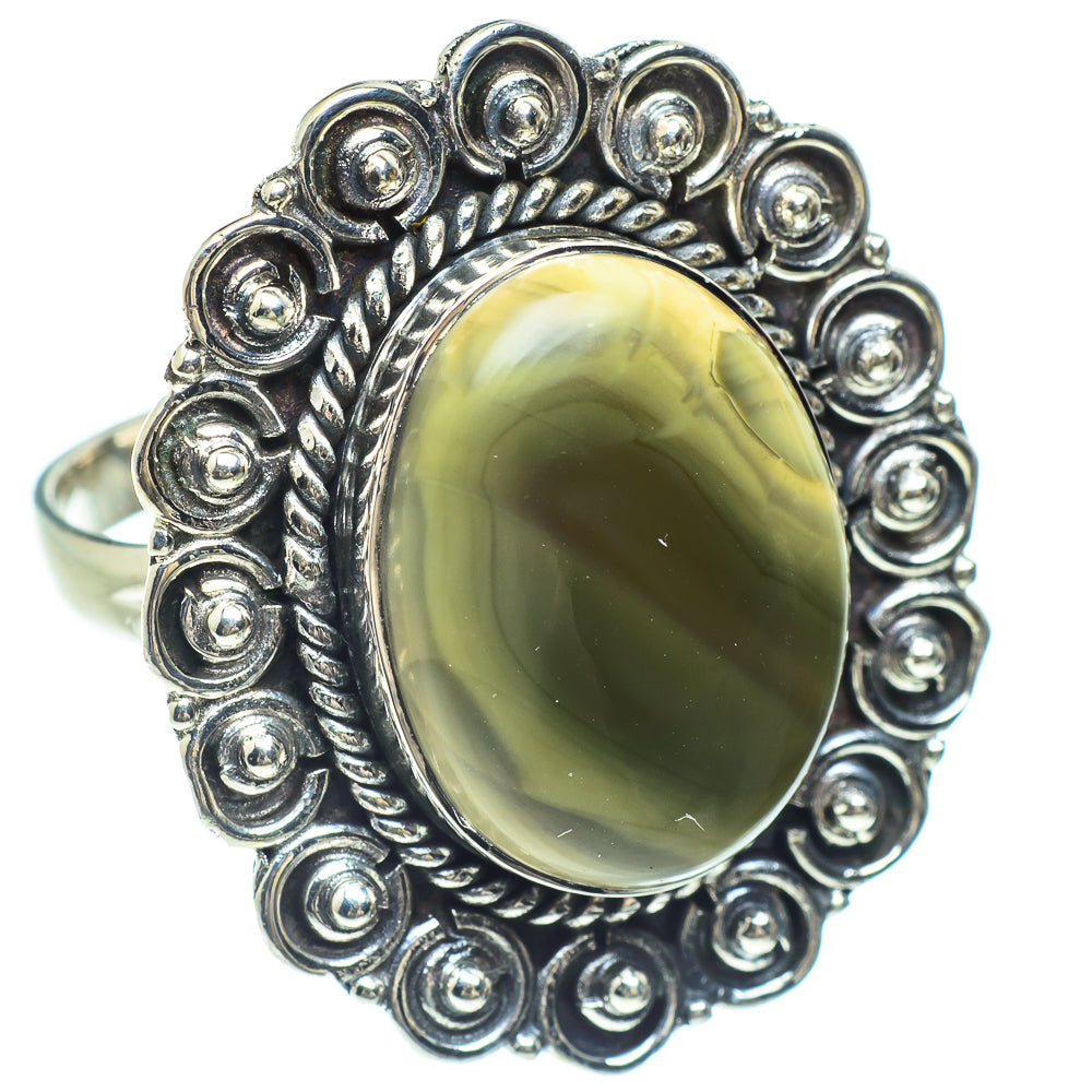 Willow Creek Jasper Rings handcrafted by Anasilvercos - RING58910