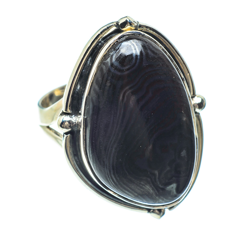 Psilomelane Rings handcrafted by Anasilvercos - RING58911