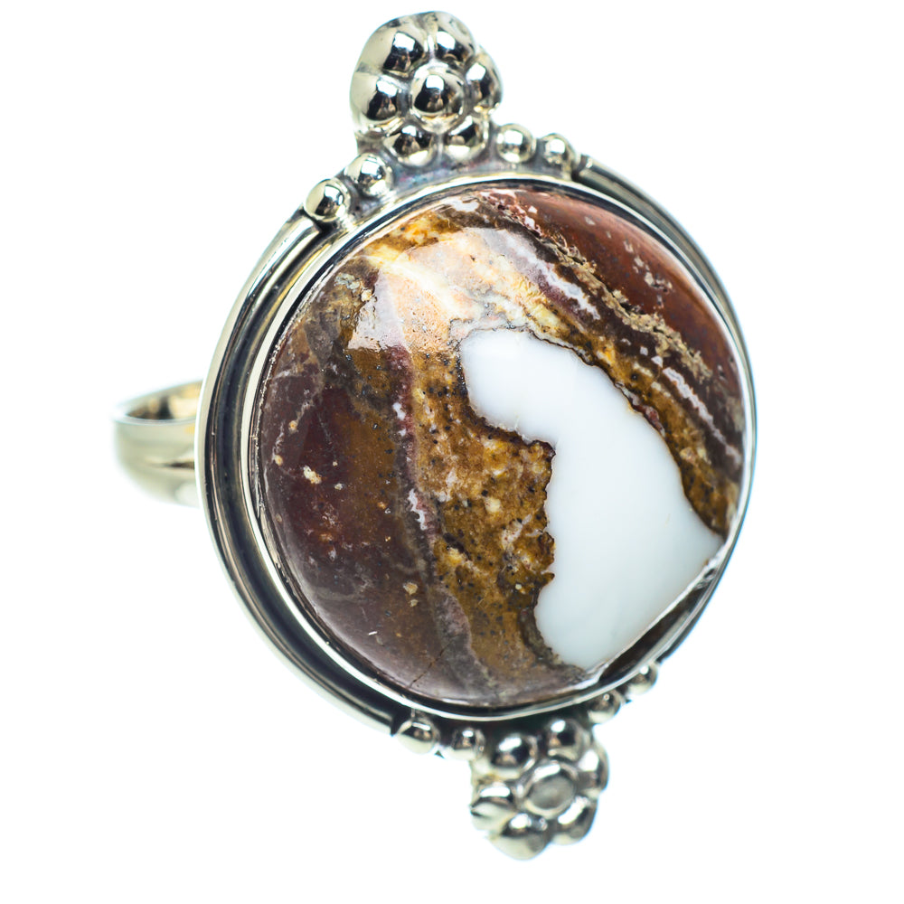 Wild Horse Jasper Rings handcrafted by Anasilvercos - RING58912