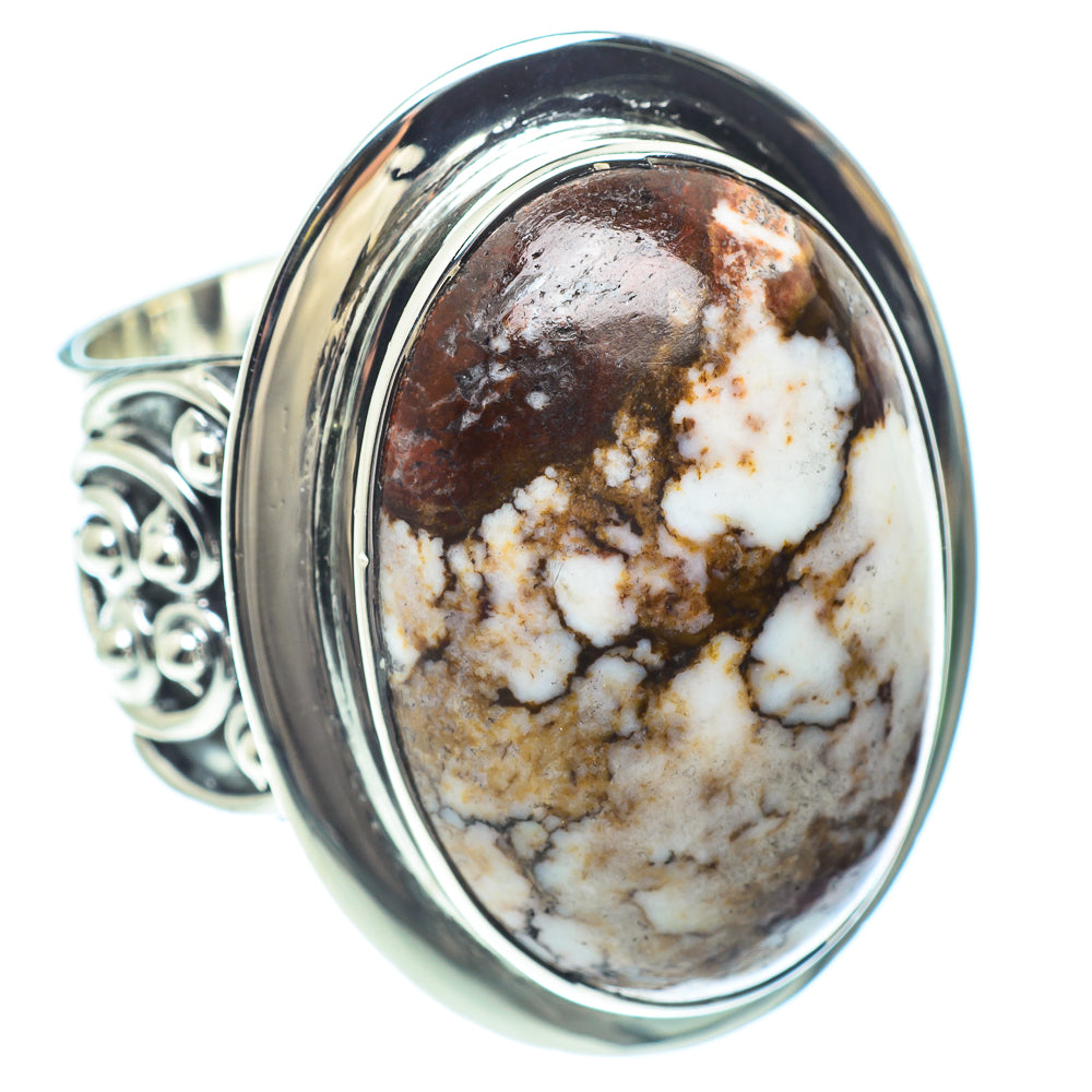 Wild Horse Jasper Rings handcrafted by Anasilvercos - RING58919