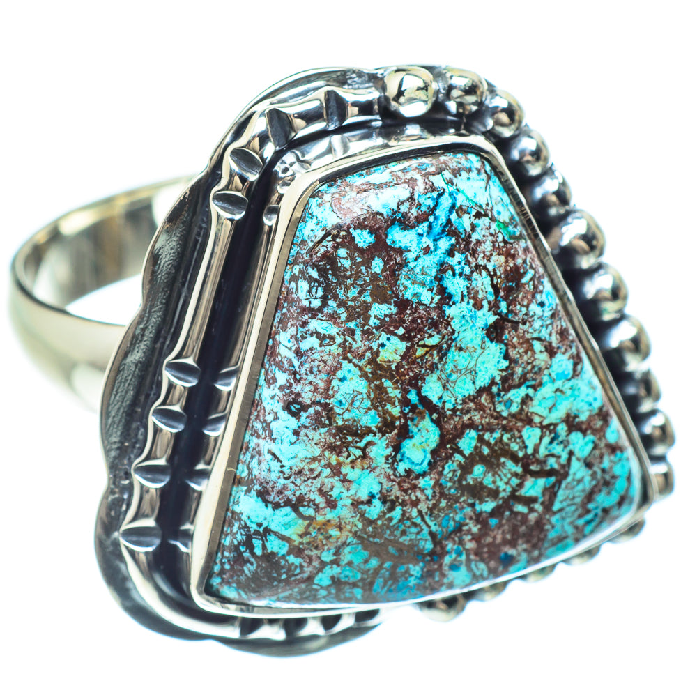 Tibetan Turquoise Rings handcrafted by Anasilvercos - RING58931