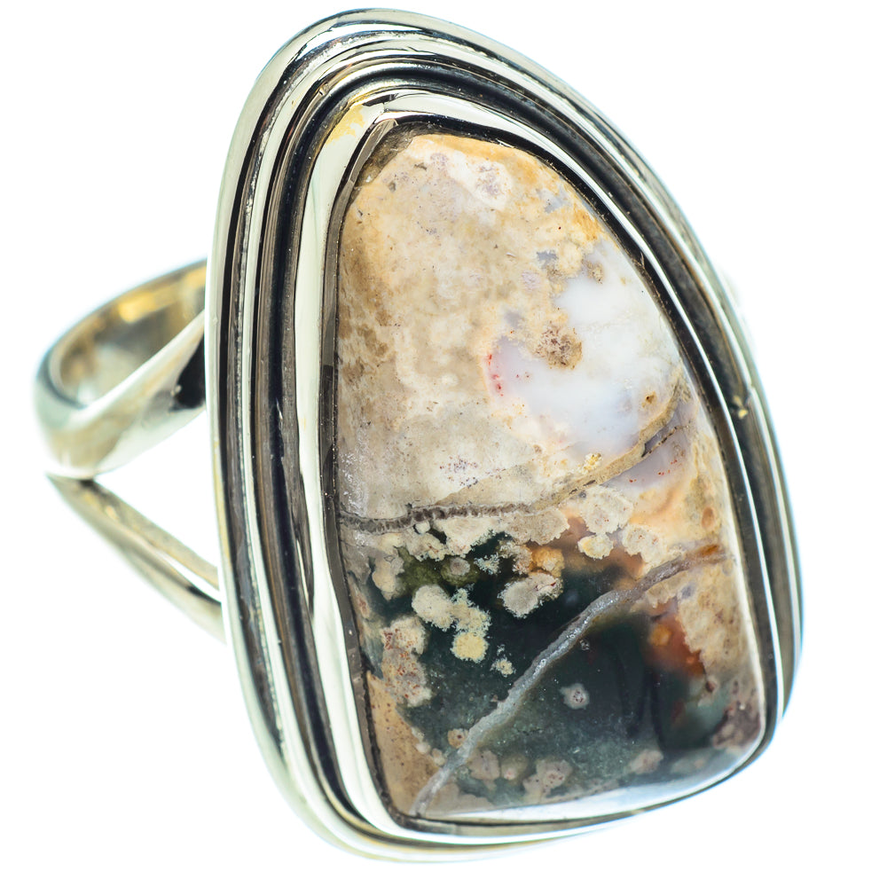 Ocean Jasper Rings handcrafted by Anasilvercos - RING58948