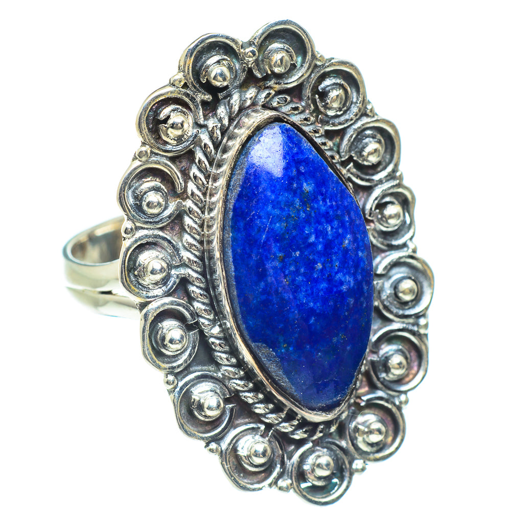 Lapis Lazuli Rings handcrafted by Anasilvercos - RING58972