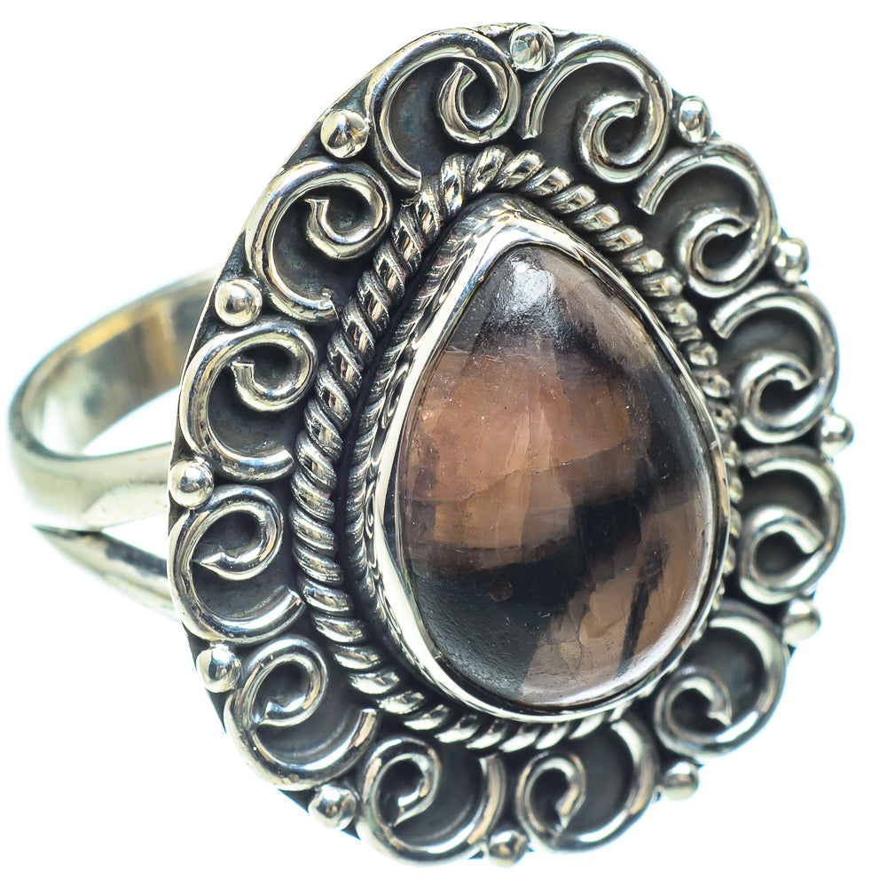 Chiastolite Rings handcrafted by Anasilvercos - RING58981 - Photo 2