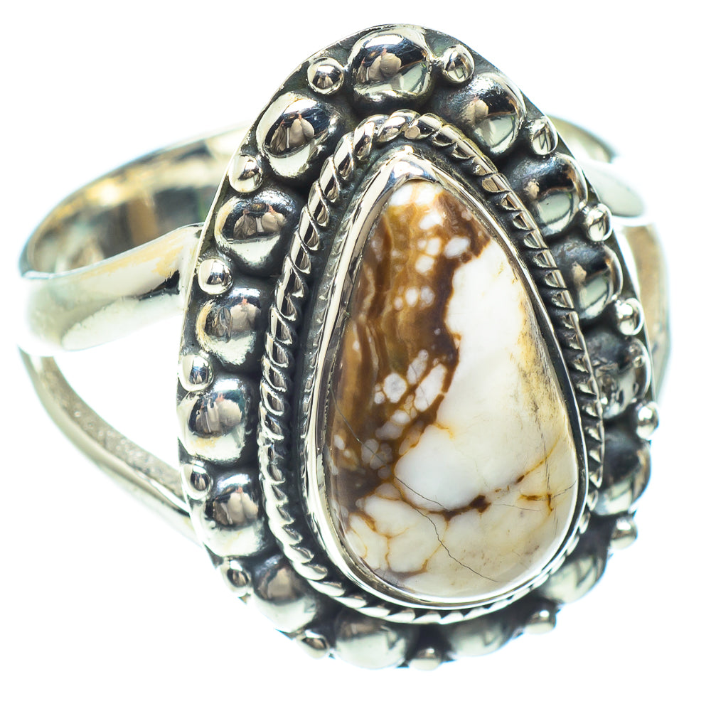 Wild Horse Jasper Rings handcrafted by Anasilvercos - RING58989