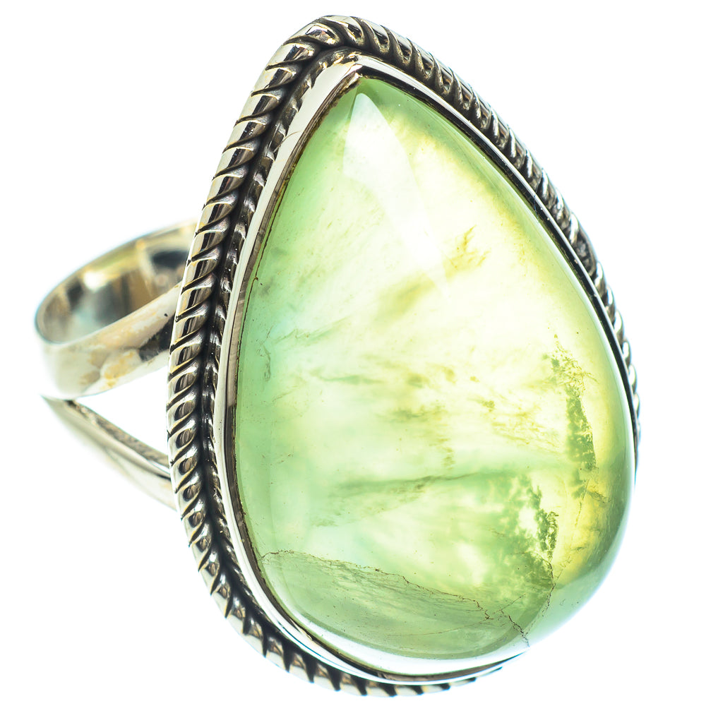 Prehnite Rings handcrafted by Anasilvercos - RING58991