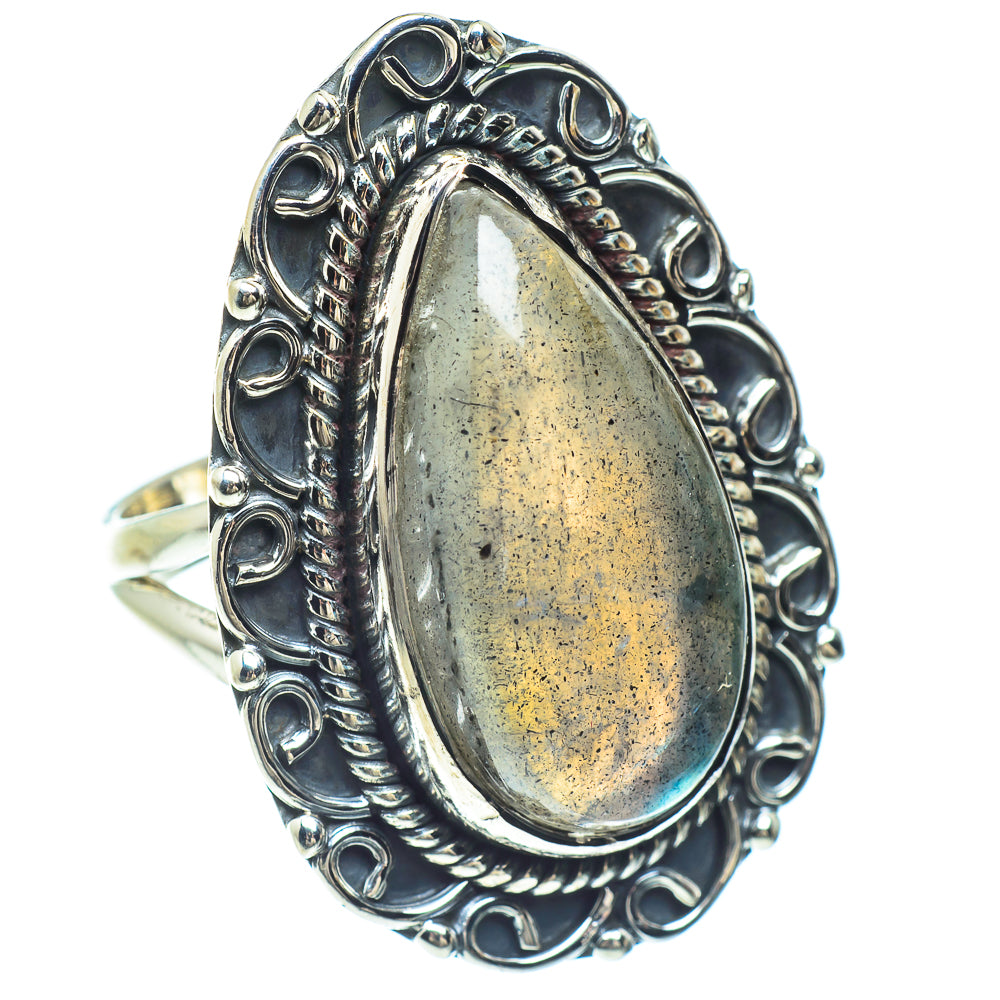 Labradorite Rings handcrafted by Anasilvercos - RING58994