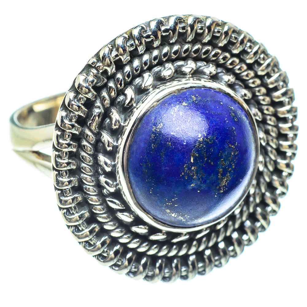 Lapis Lazuli Rings handcrafted by Anasilvercos - RING59000