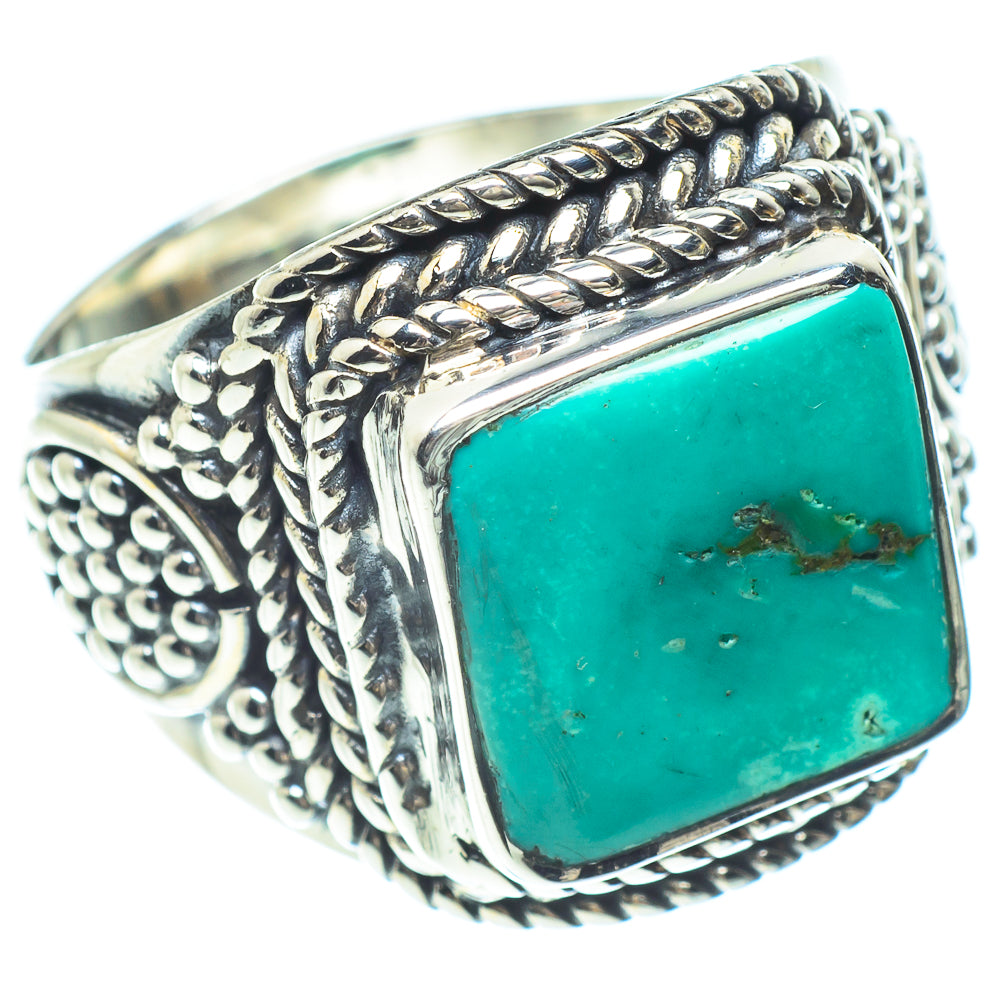 Arizona Turquoise Rings handcrafted by Anasilvercos - RING59007