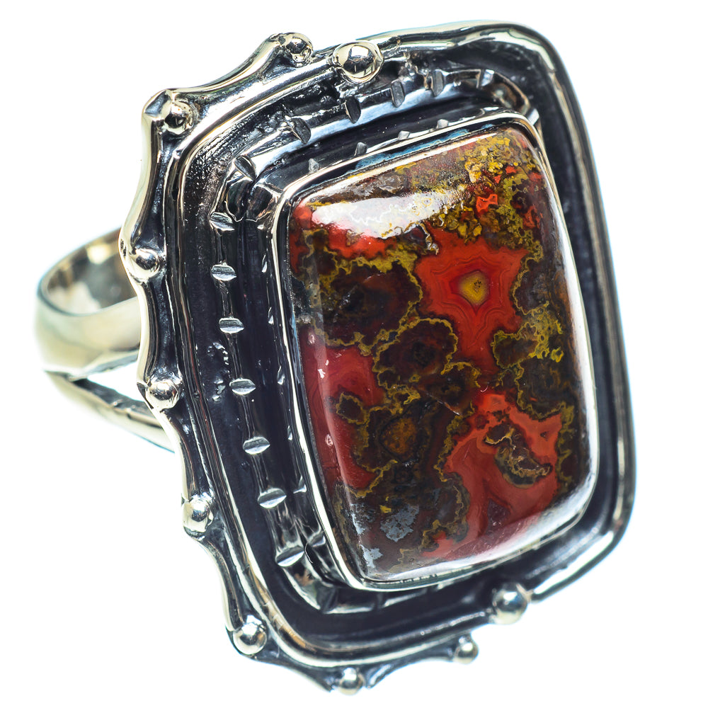 Moroccan Agate Rings handcrafted by Anasilvercos - RING59016