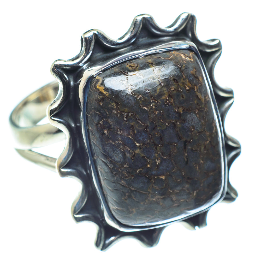 Dinosaur Bone Rings handcrafted by Anasilvercos - RING59031