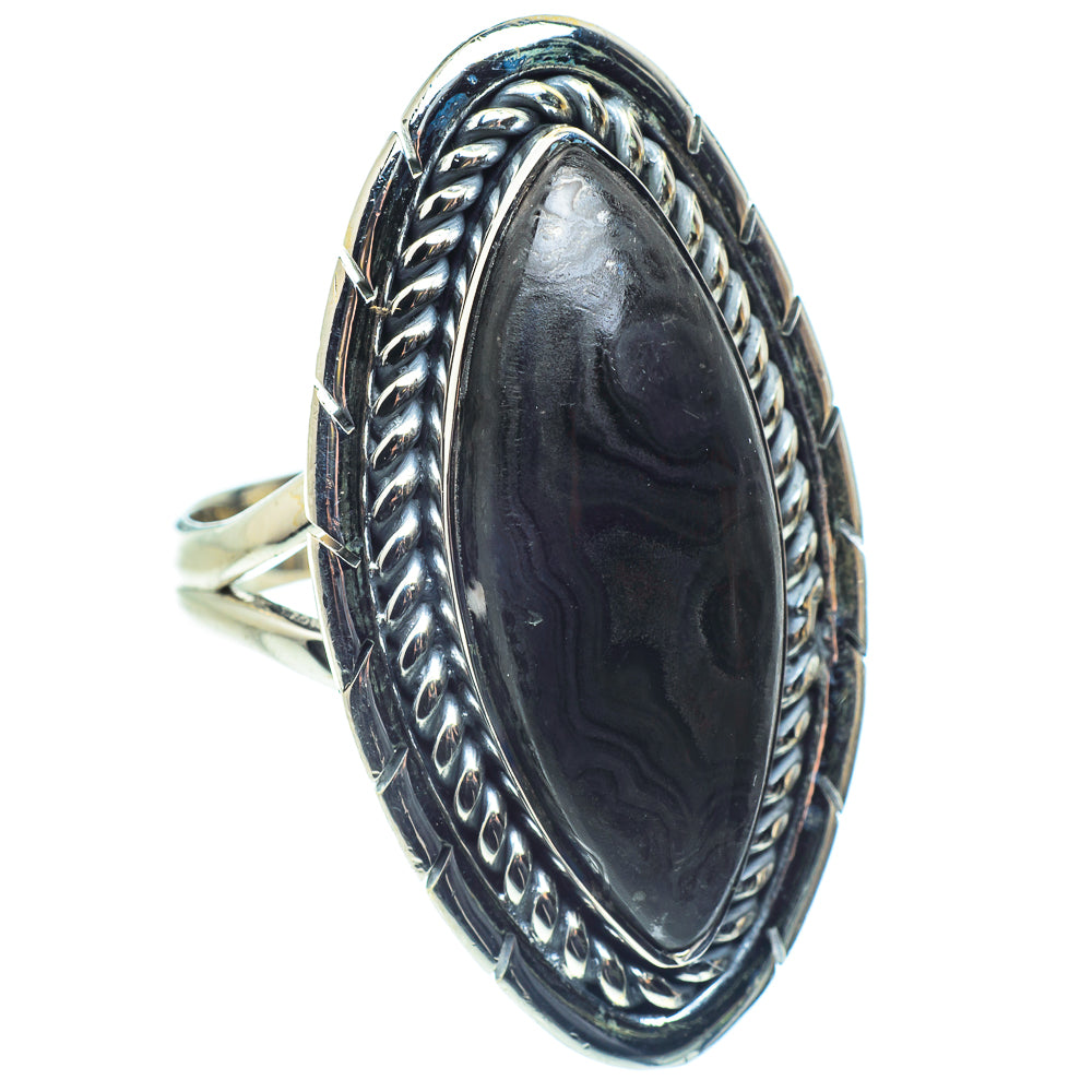 Psilomelane Rings handcrafted by Anasilvercos - RING59043