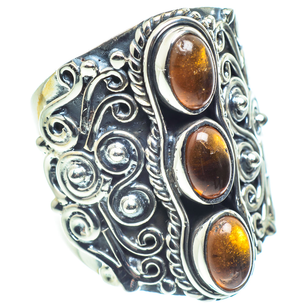 Tiger Eye Rings handcrafted by Anasilvercos - RING59079
