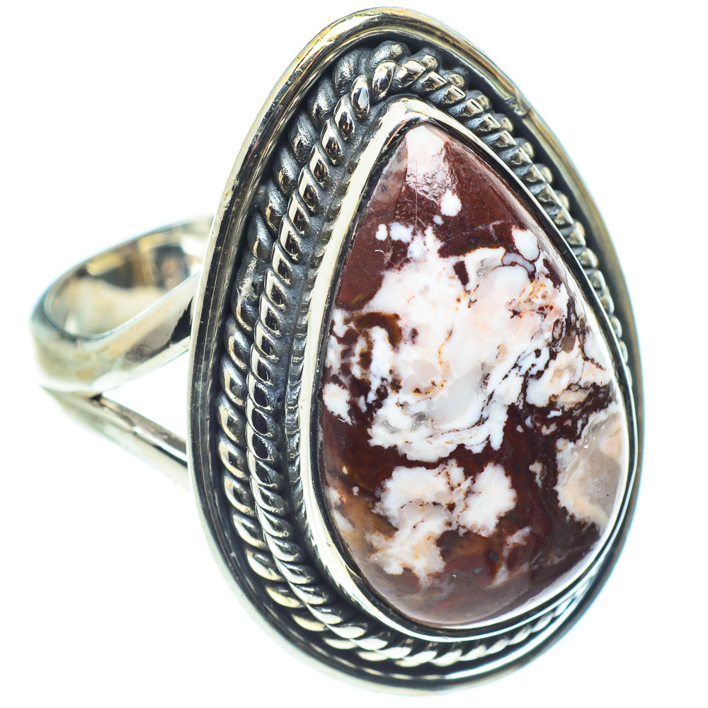 Wild Horse Jasper Rings handcrafted by Anasilvercos - RING59080