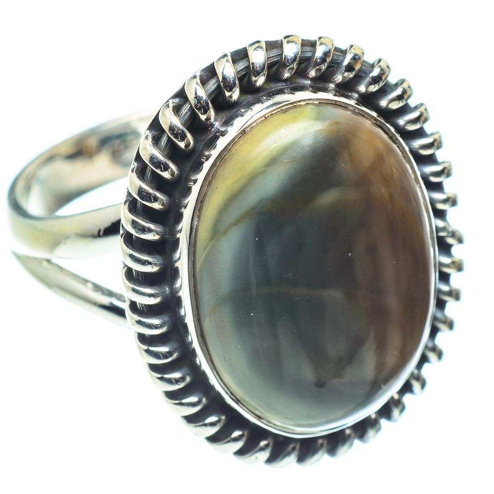 Willow Creek Jasper Rings handcrafted by Anasilvercos - RING59095