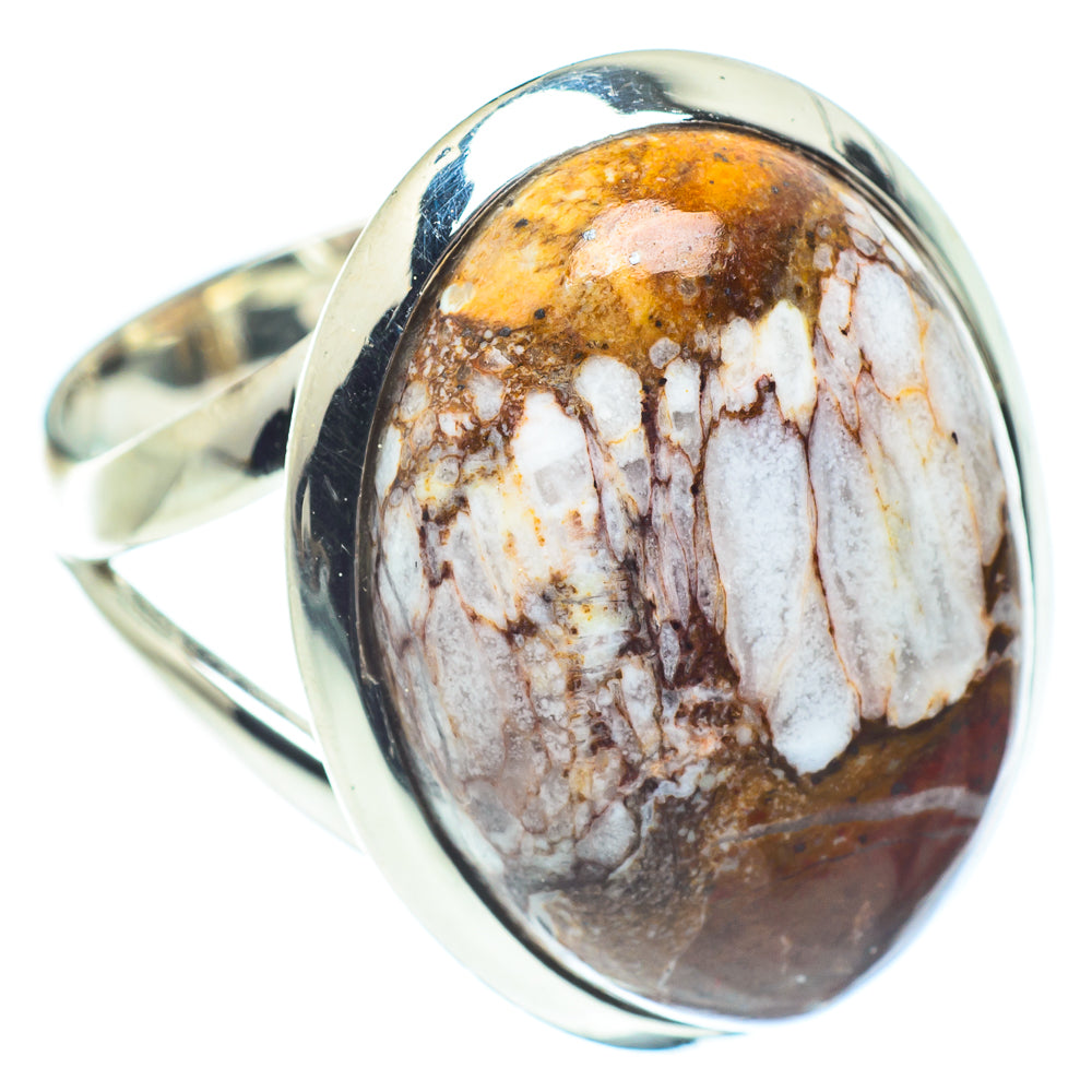 Wild Horse Jasper Rings handcrafted by Anasilvercos - RING59102