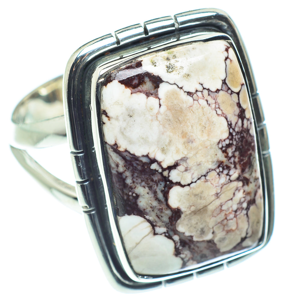 Wild Horse Jasper Rings handcrafted by Anasilvercos - RING59103