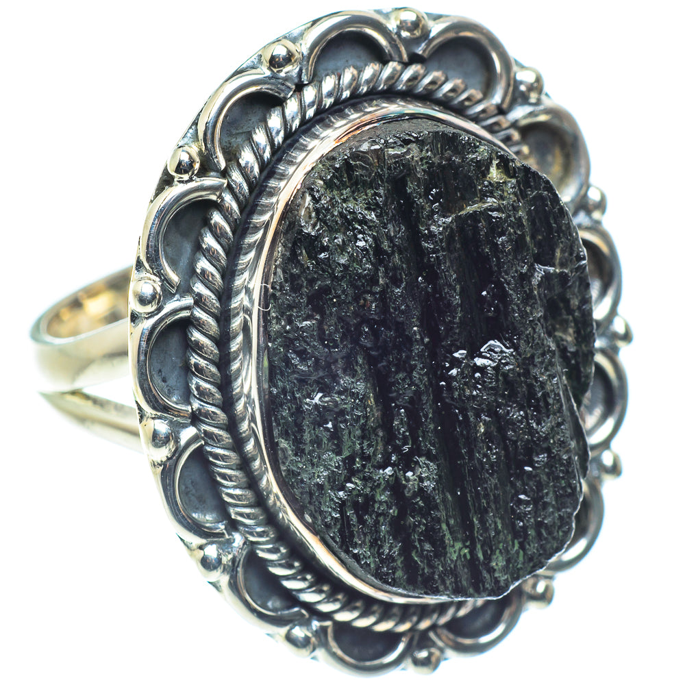 Tektite Rings handcrafted by Anasilvercos - RING59104