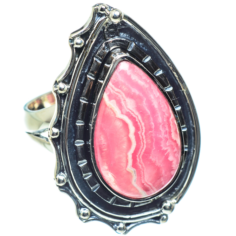 Rhodochrosite Rings handcrafted by Anasilvercos - RING59110
