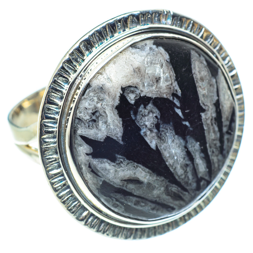 Chrysanthemum Stone Rings handcrafted by Anasilvercos - RING59124