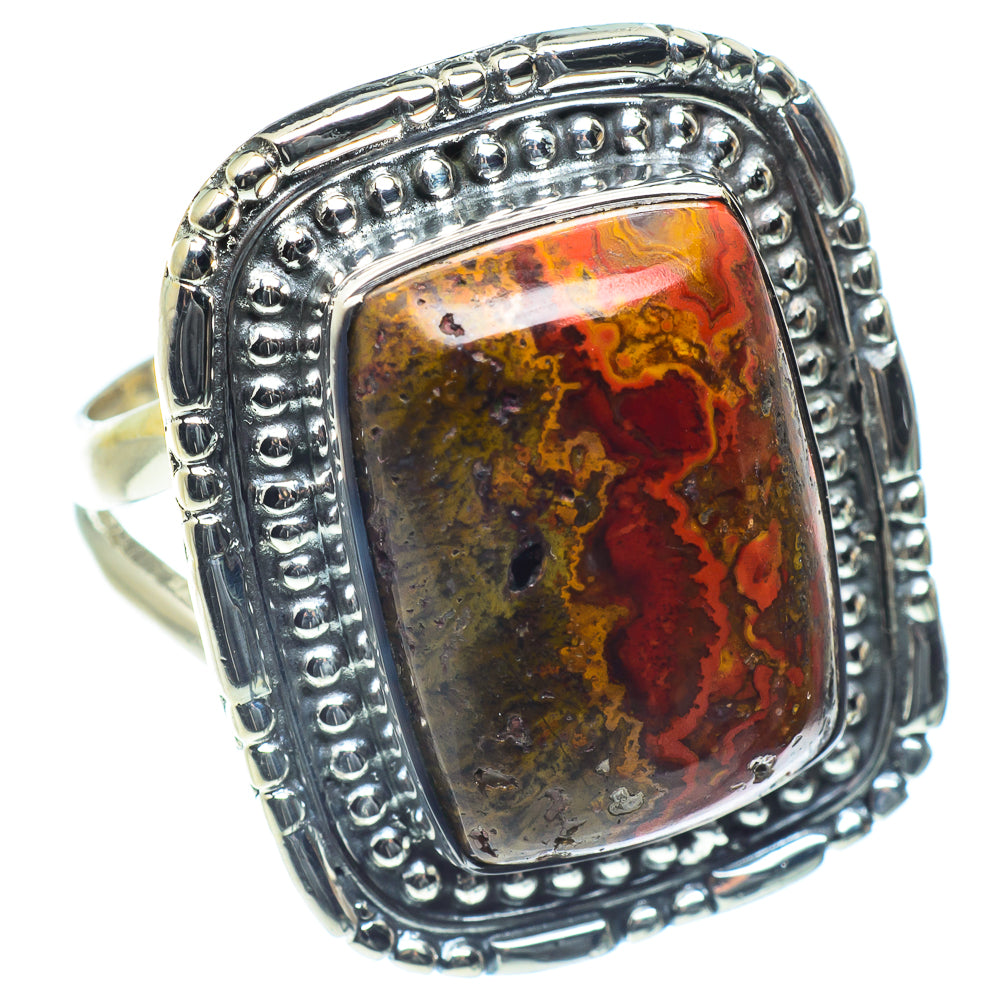 Moroccan Agate Rings handcrafted by Anasilvercos - RING59130