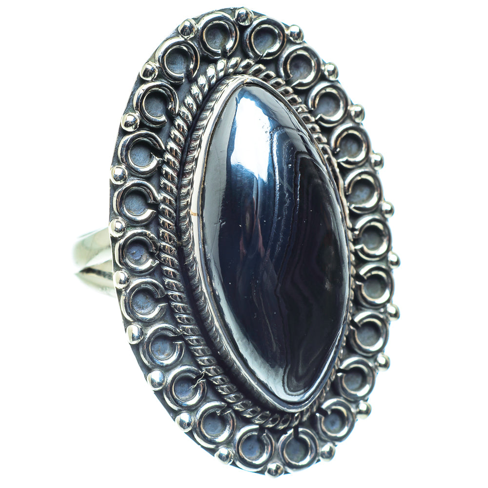 Psilomelane Rings handcrafted by Anasilvercos - RING59137