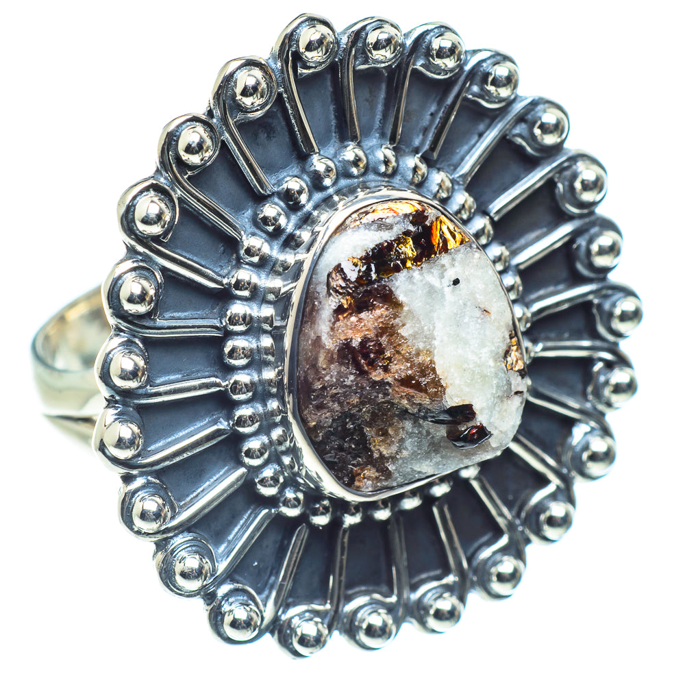 Astrophyllite Rings handcrafted by Anasilvercos - RING59140 - Photo 2