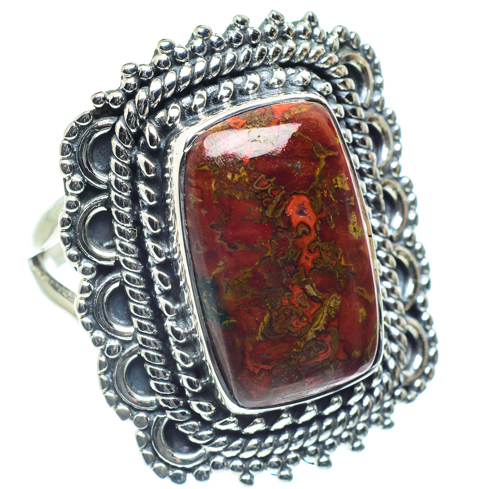 Moroccan Agate Rings handcrafted by Anasilvercos - RING59142