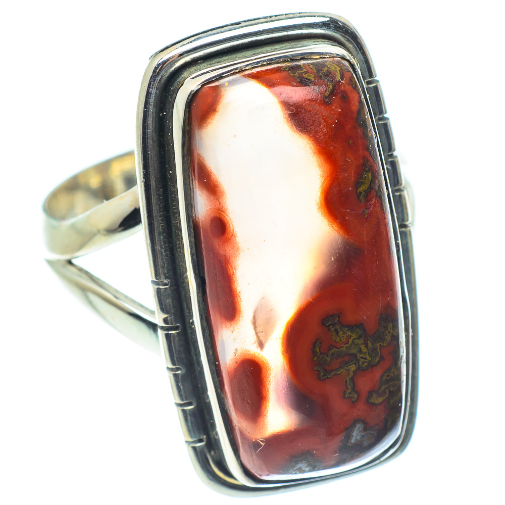 Moroccan Agate Rings handcrafted by Anasilvercos - RING59144