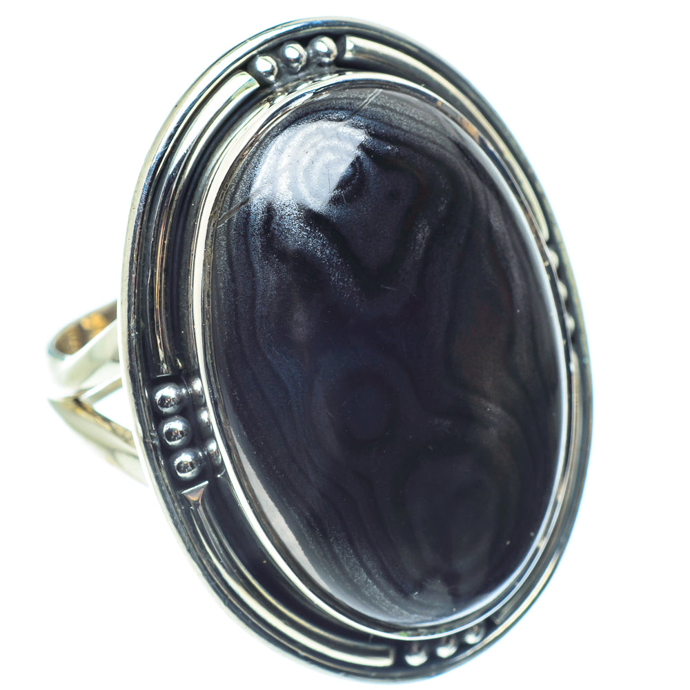 Psilomelane Rings handcrafted by Anasilvercos - RING59158