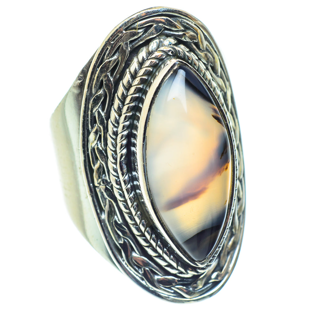Montana Agate Rings handcrafted by Anasilvercos - RING59174