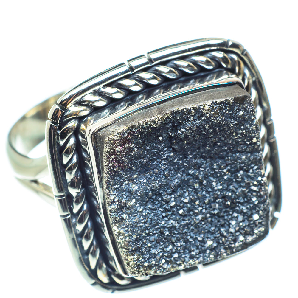 Desert Druzy Rings handcrafted by Anasilvercos - RING59175
