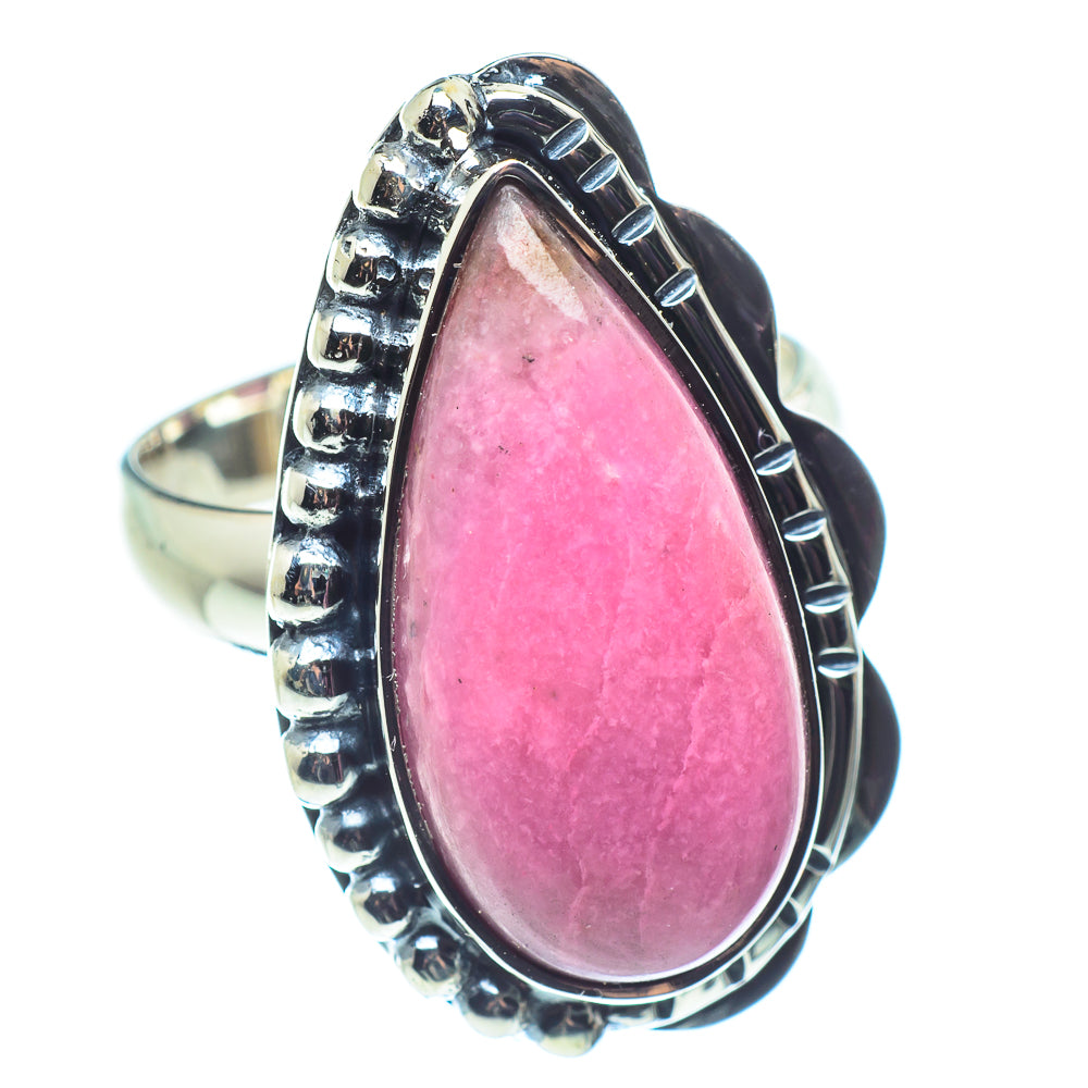 Rhodonite Rings handcrafted by Anasilvercos - RING59177