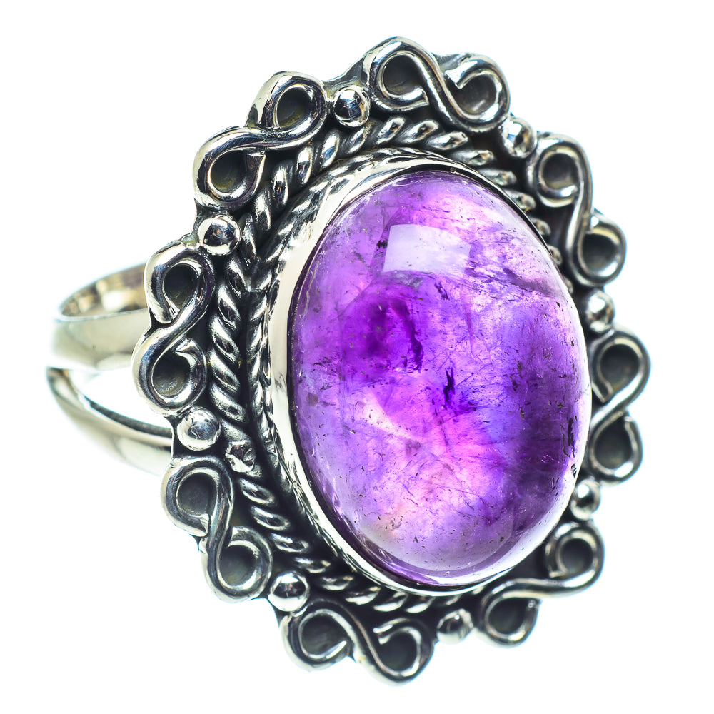 Amethyst Rings handcrafted by Anasilvercos - RING59186
