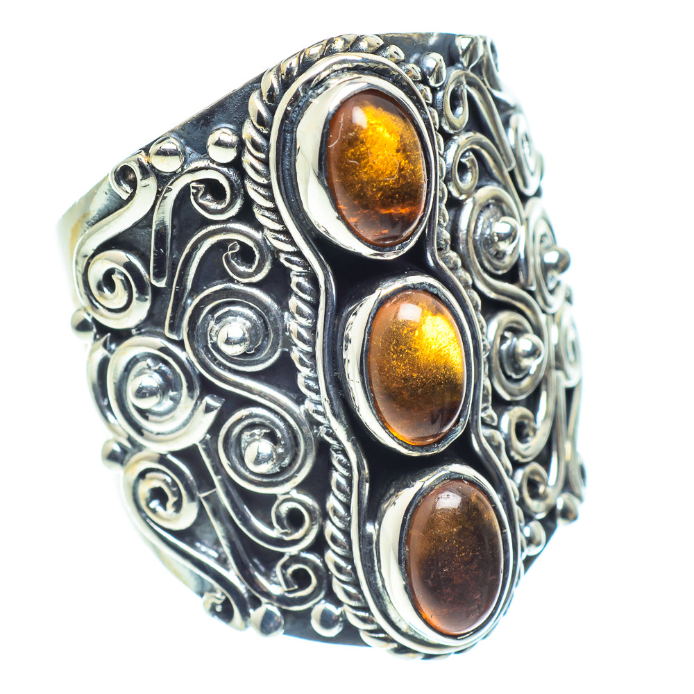 Citrine Rings handcrafted by Anasilvercos - RING59187