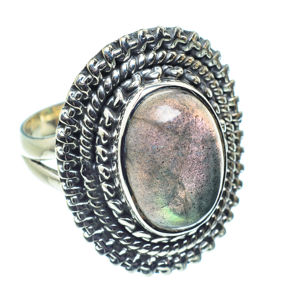 Labradorite Rings handcrafted by Anasilvercos - RING59201