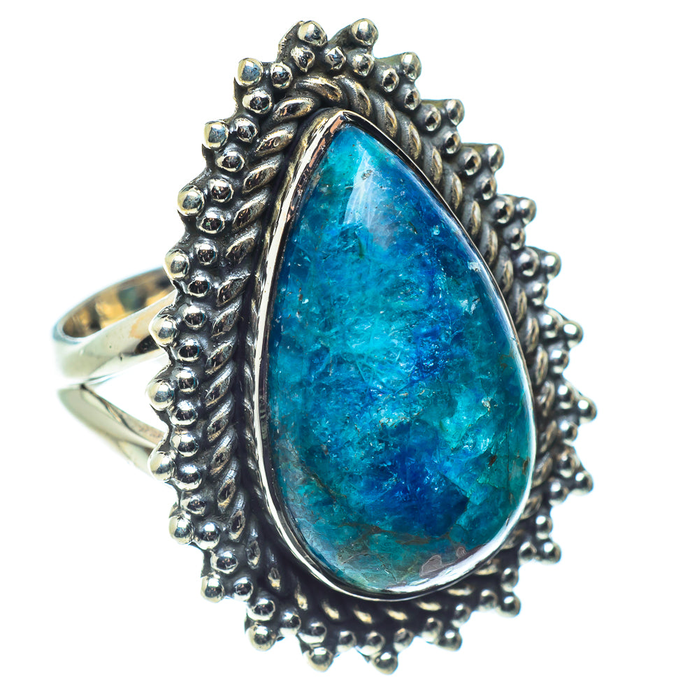 Chrysocolla Rings handcrafted by Anasilvercos - RING59205