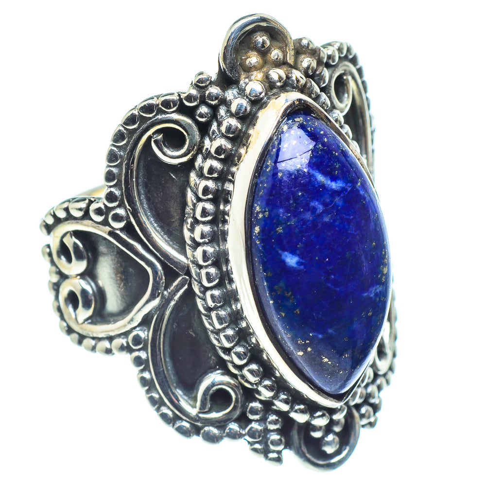 Lapis Lazuli Rings handcrafted by Anasilvercos - RING59242