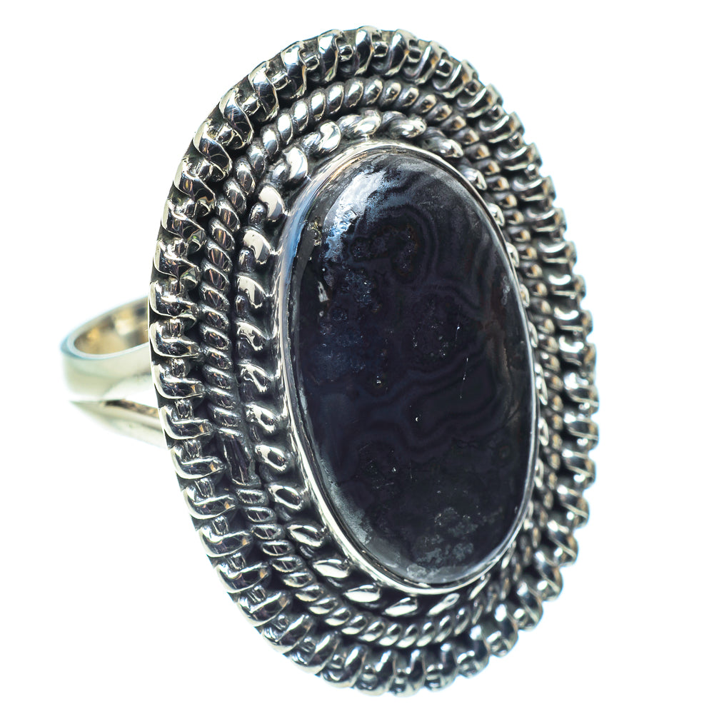 Psilomelane Rings handcrafted by Anasilvercos - RING59262