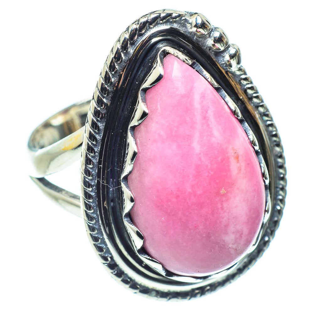 Pink Opal Rings handcrafted by Anasilvercos - RING59295