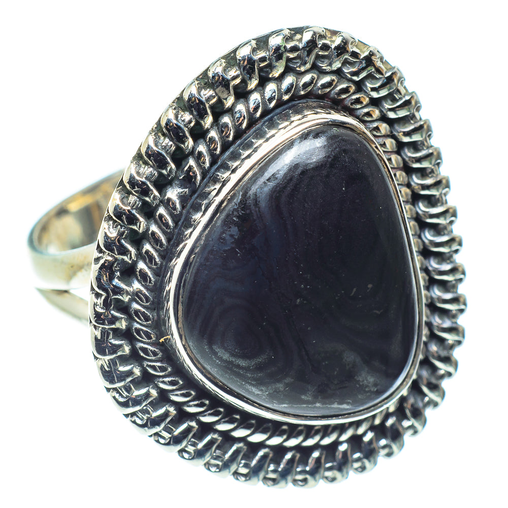Psilomelane Rings handcrafted by Anasilvercos - RING59302 - Photo 2