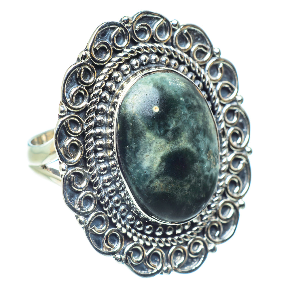 Ocean Jasper Rings handcrafted by Anasilvercos - RING59306