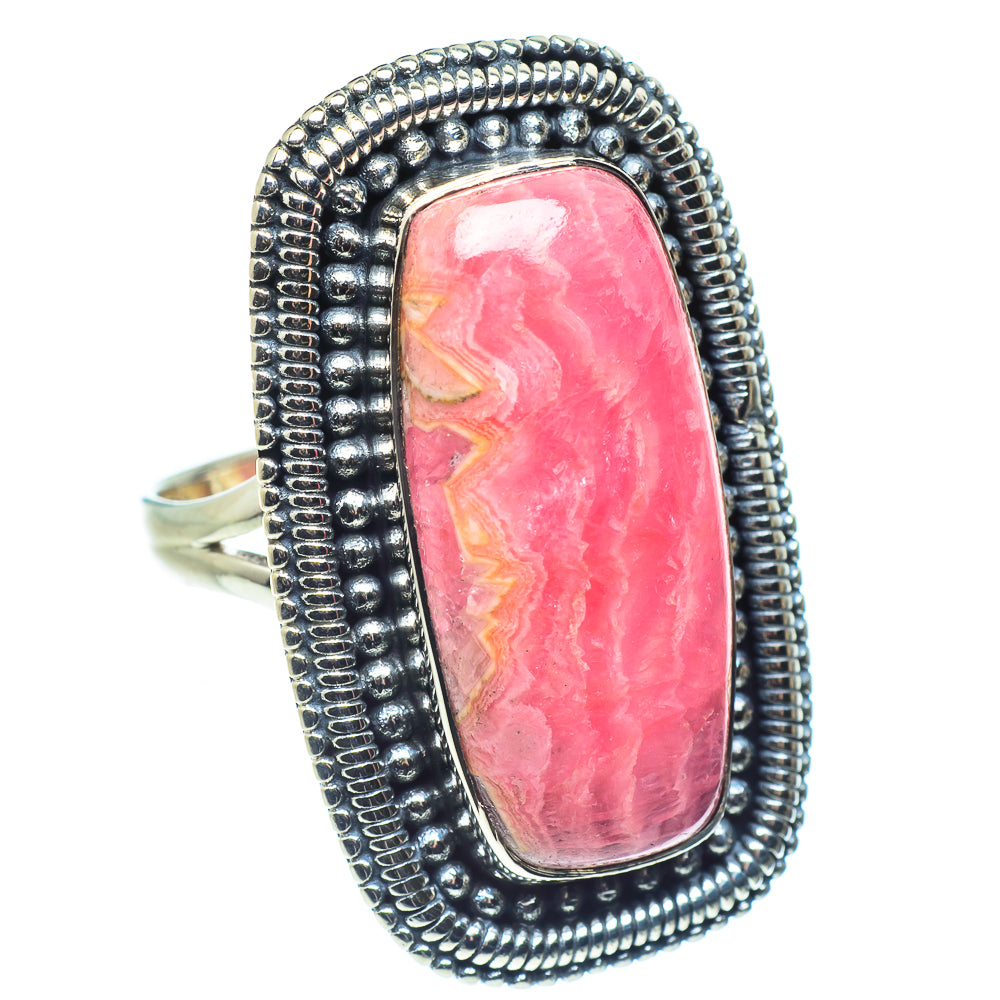 Rhodochrosite Rings handcrafted by Anasilvercos - RING59331