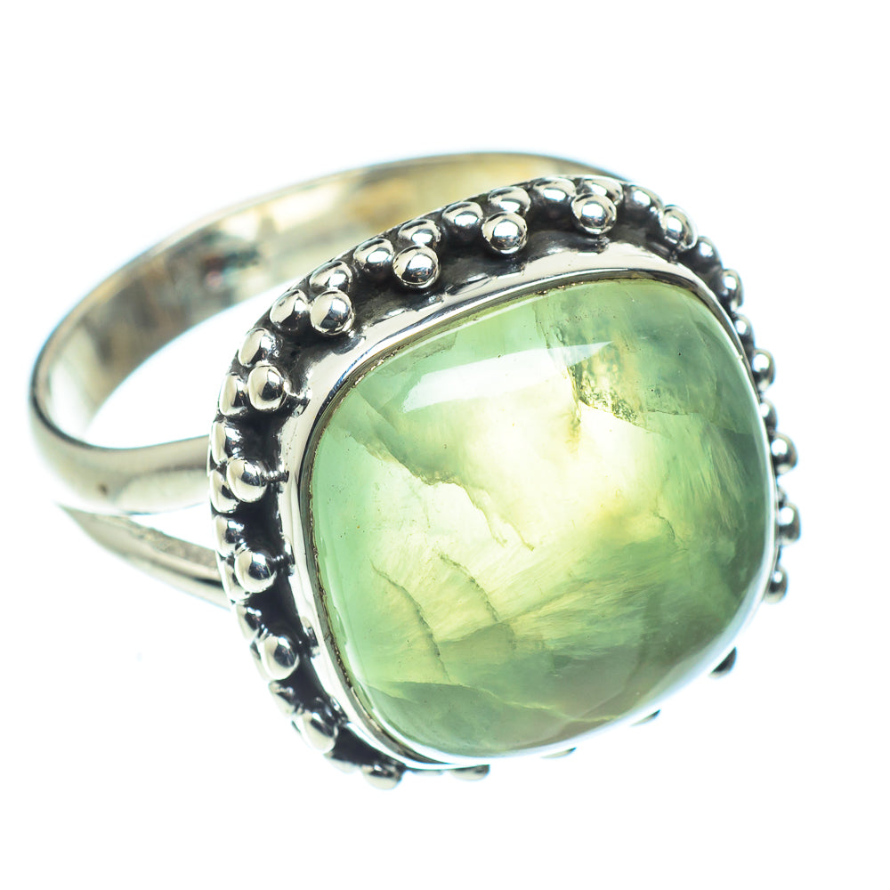 Prehnite Rings handcrafted by Anasilvercos - RING59339