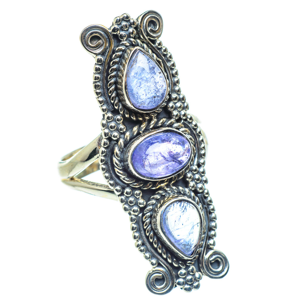 Tanzanite Rings handcrafted by Anasilvercos - RING59356
